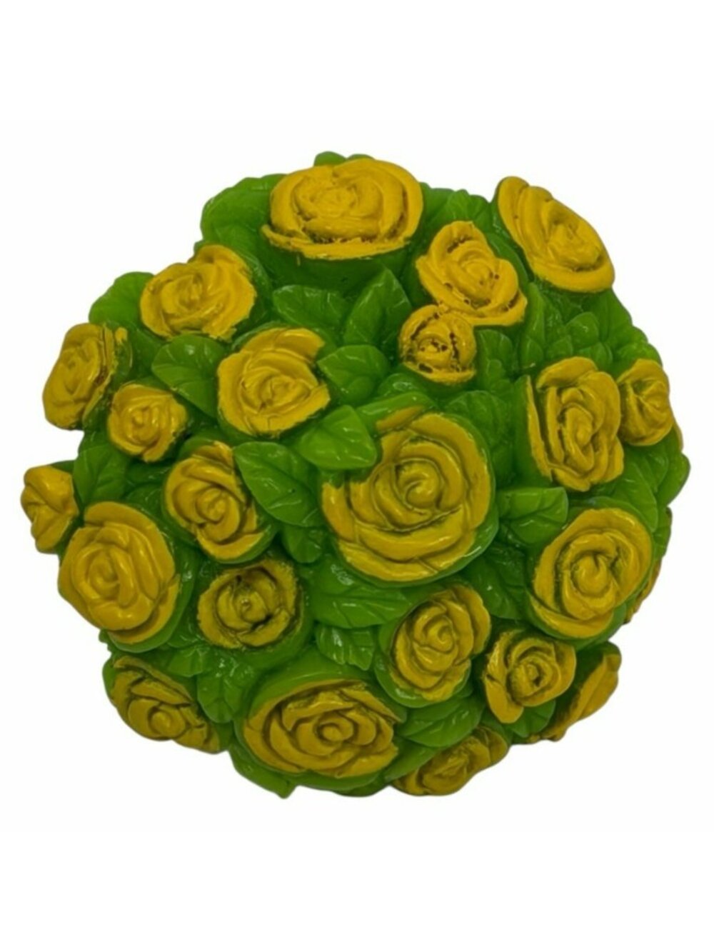 Vintage Fisher Price Loving Family Twin Time Dollhouse Flowers Bouquet Yellow